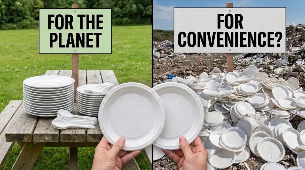Eco Friendly Disposable Plates vs Plastic