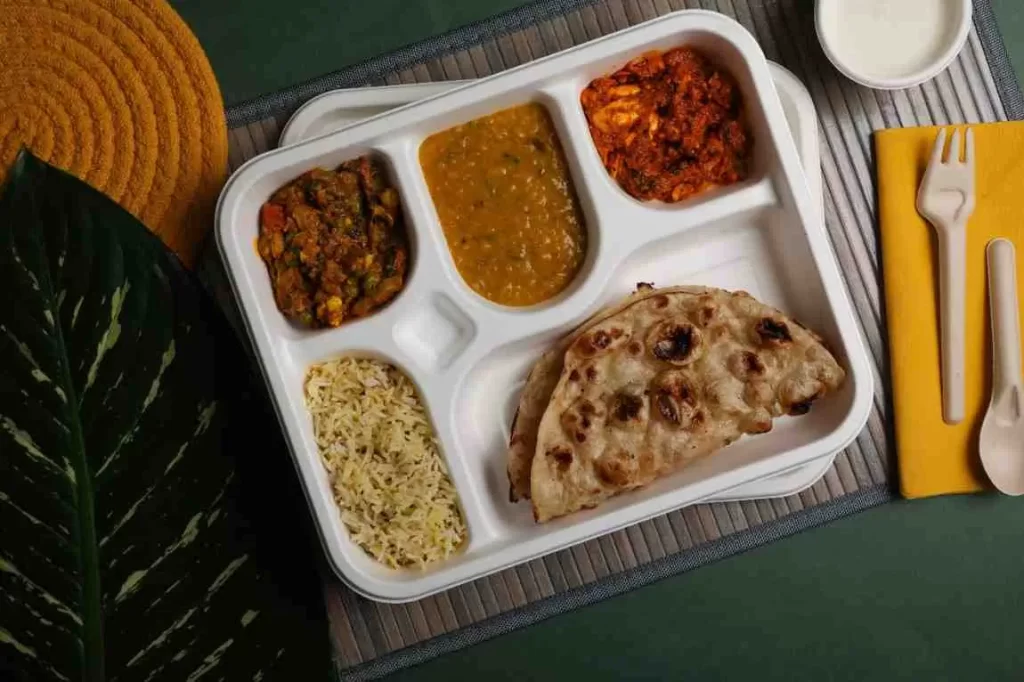 Top 10 eco-conscious brands using biodegradable packaging in 2025, with examples of plant-based containers, paper wraps, and compostable food boxes.