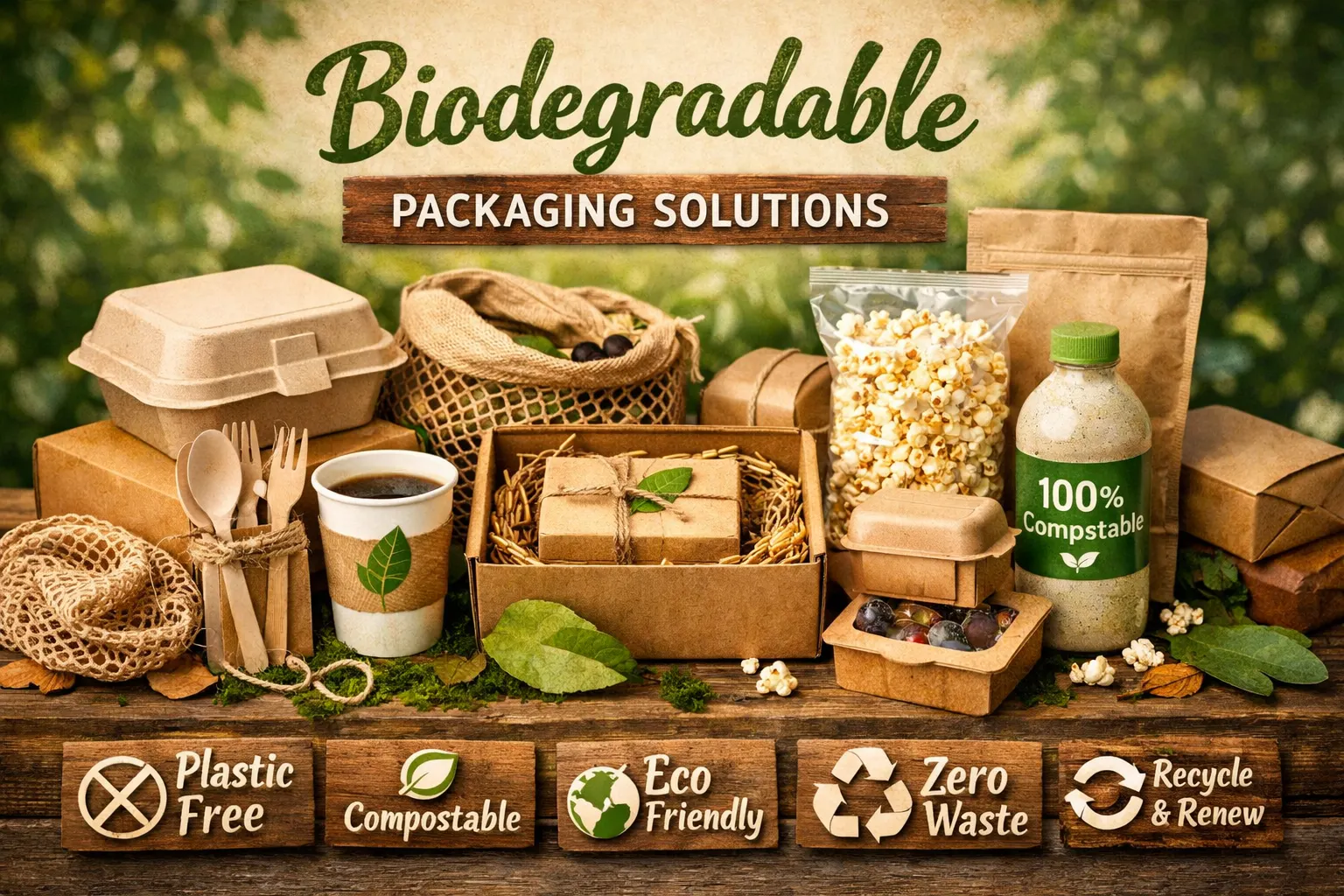 Biodegradable Packaging Solutions for Business - Fomex India