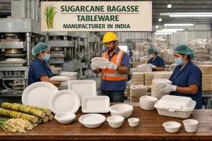 Sugarcane-Bagasse-Tableware-Manufacturer-in-India