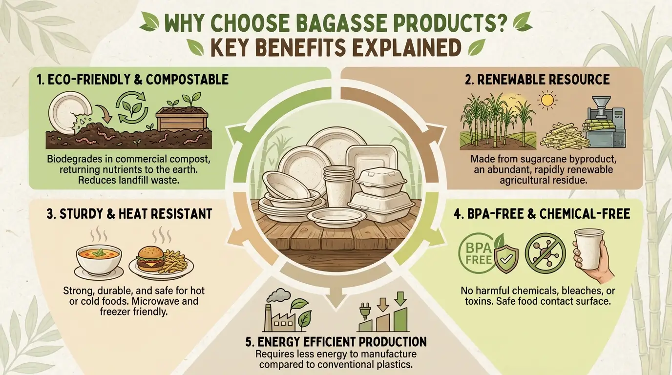 Explanation of Choosing Bagasse Products