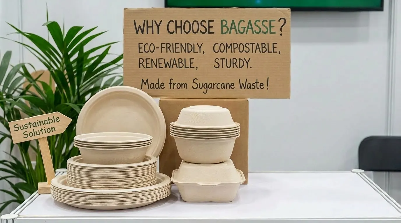 Key Benefits for Choosing Bagasse Tableware