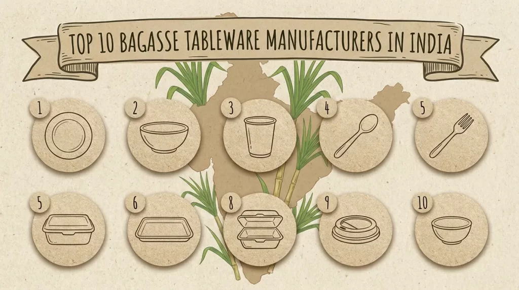 Bagasse Tableware Manufacturers in India
